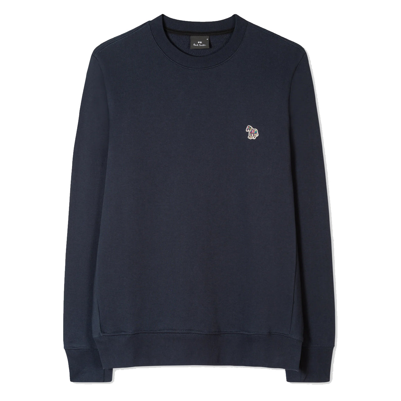 Paul Smith Cotton Zebra Logo Sweatshirt Dark Navy - Parasol Store