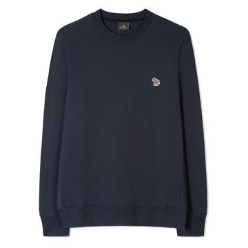 Paul Smith Cotton Zebra Logo Sweatshirt Dark Navy - Parasol Store