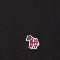 Paul Smith Cotton Zebra Logo T-Shirt Black - Parasol Store