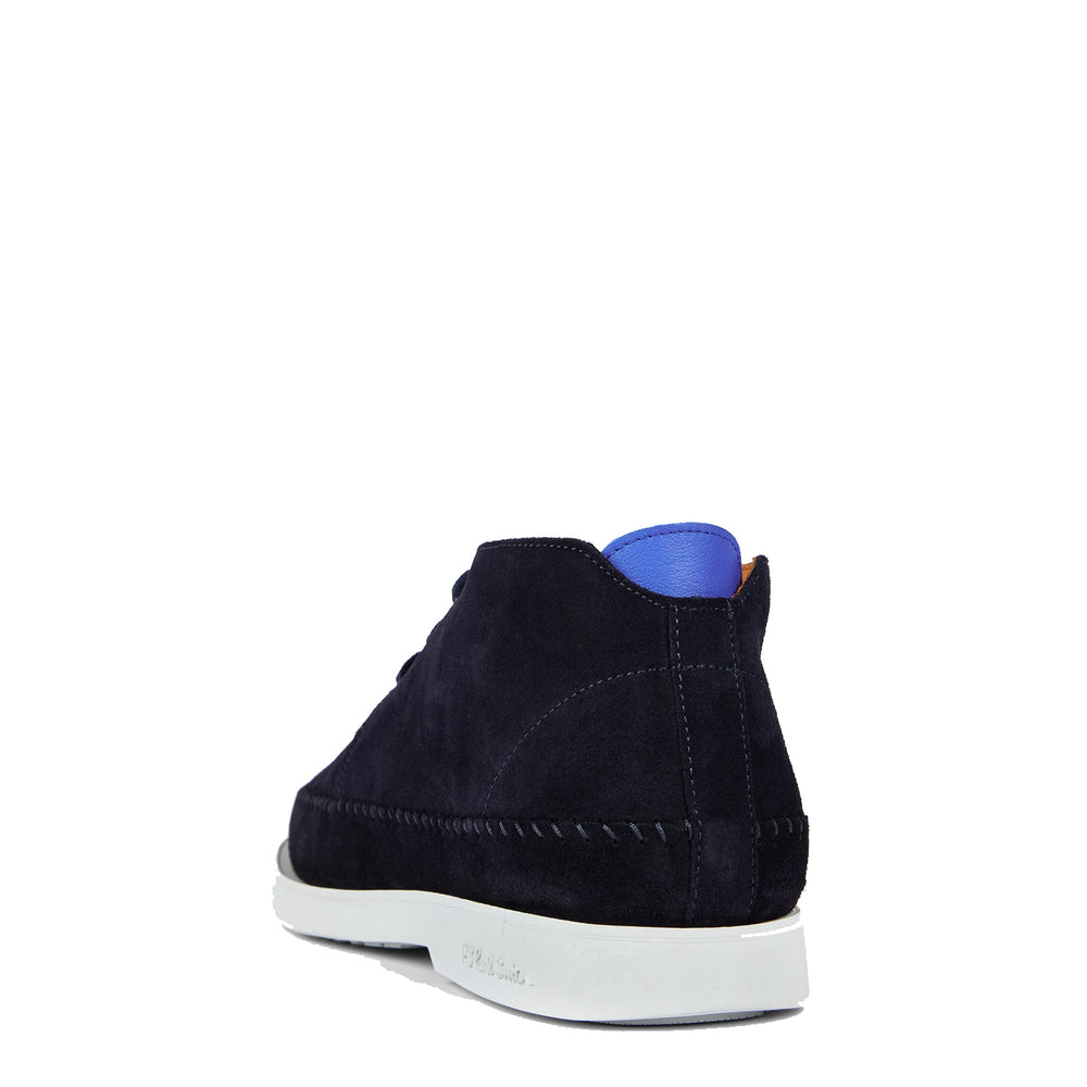 Paul Smith Crane Suede Shoe Navy - Parasol Store