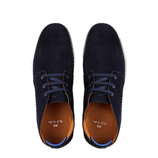 Paul Smith Crane Suede Shoe Navy - Parasol Store