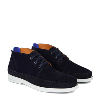 Paul Smith Crane Suede Shoe Navy - Parasol Store