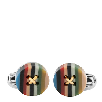 Paul Smith Cufflink Button Stripe - Parasol Store