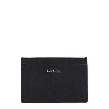 Paul Smith Desert Mini Leather Card Holder Black