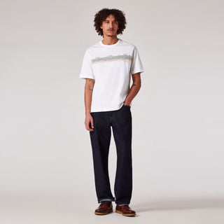 Paul Smith Desert Stripe Print T-Shirt White - Parasol Store