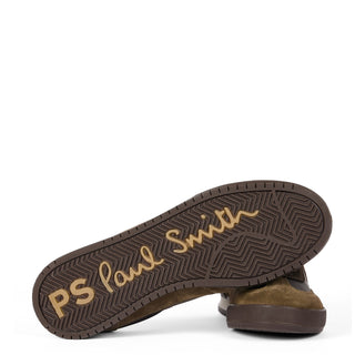 Paul Smith Dover Trainers Khaki Brown - Parasol Store