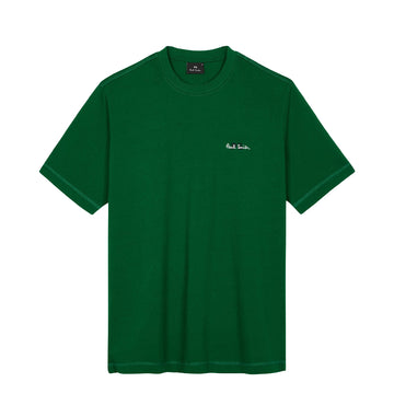 Paul Smith Embroidered PS Logo T-Shirt Green