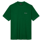 Paul Smith Embroidered PS Logo T-Shirt Green - Parasol Store