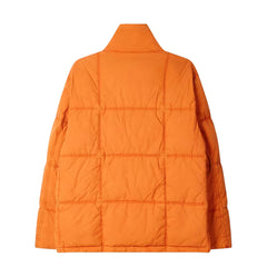 Paul Smith Enzyme-Washed Padded Jacket Orange