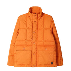 Paul Smith Enzyme-Washed Padded Jacket Orange