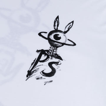 Paul Smith Eye Back Graphic T-Shirt White - Parasol Store