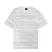 Paul Smith Fine Stripe Casual Fit T Shirt White / Multi - Parasol Store