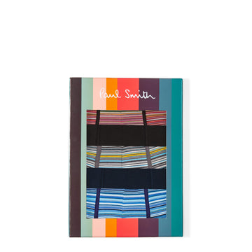 Paul Smith Five Pack Plain Boxer Briefs Signature Stripe - Parasol Store