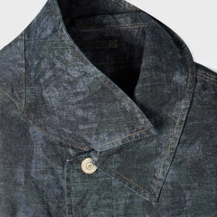 Paul Smith Floral Print Chambray Work Jacket