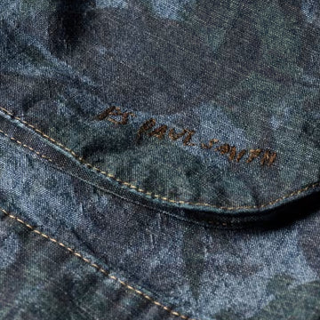 Paul Smith Floral Print Chambray Work Jacket