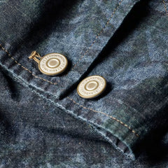 Paul Smith Floral Print Chambray Work Jacket