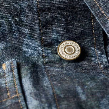Paul Smith Floral Print Chambray Work Jacket