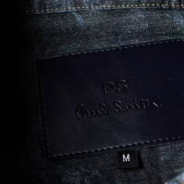 Paul Smith Floral Print Chambray Work Jacket