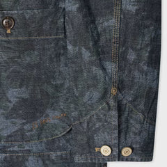 Paul Smith Floral Print Chambray Work Jacket