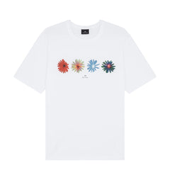 Paul Smith Flowers T-Shirt White - Parasol Store