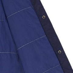 Paul Smith Garment Dyed Recycled-Nylon Overshirt Inky Blue - Parasol Store