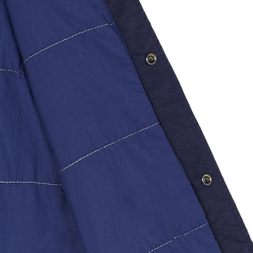 Paul Smith Garment Dyed Recycled-Nylon Overshirt Inky Blue - Parasol Store