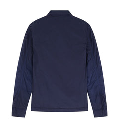 Paul Smith Garment Dyed Recycled-Nylon Overshirt Inky Blue - Parasol Store