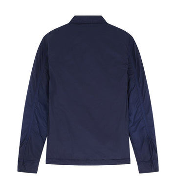Paul Smith Garment Dyed Recycled-Nylon Overshirt Inky Blue - Parasol Store