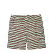 Paul Smith Geometric Print Swim Shorts Bottle Green - Parasol Store