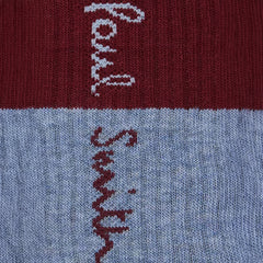 Paul Smith Half and Half Cotton Socks Blue