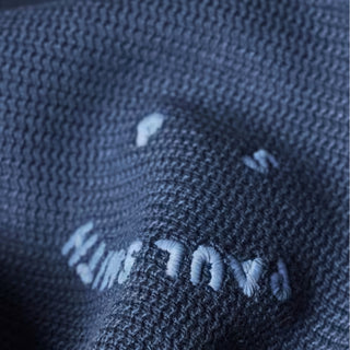 Paul Smith Happy Blanket-Stitch Sweatshirt Petrol Blue - Parasol Store