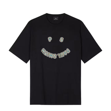 Paul Smith Happy Graphic T-Shirt Black