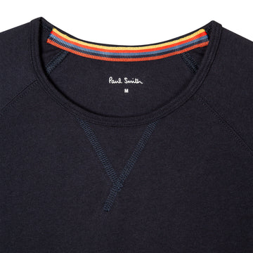 Paul Smith Jersey Cotton Long-Sleeve Lounge Top Navy