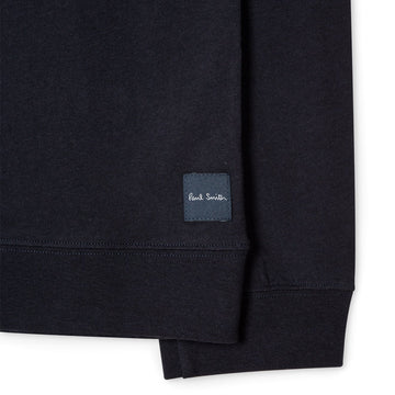 Paul Smith Jersey Cotton Long-Sleeve Lounge Top Navy - Parasol Store