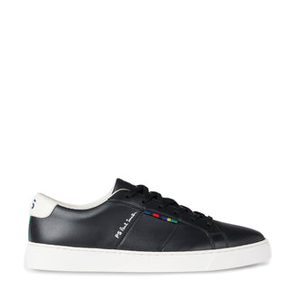 Paul Smith Leather Beech Trainers Black - Parasol Store