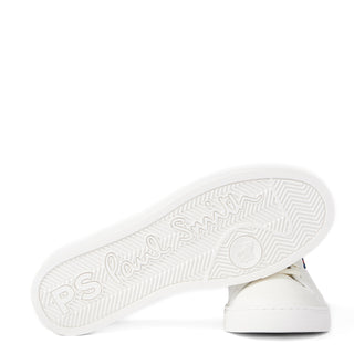 Paul Smith Leather Beech Trainers White - Parasol Store