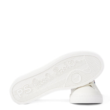 Paul Smith Leather Beech Trainers White - Parasol Store