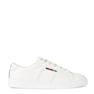 Paul Smith Leather Beech Trainers White - Parasol Store
