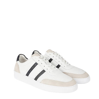 Paul Smith Leather Birch Trainers White - Parasol Store