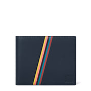 Paul Smith Leather Compact Billfold Wallet Navy - Parasol Store