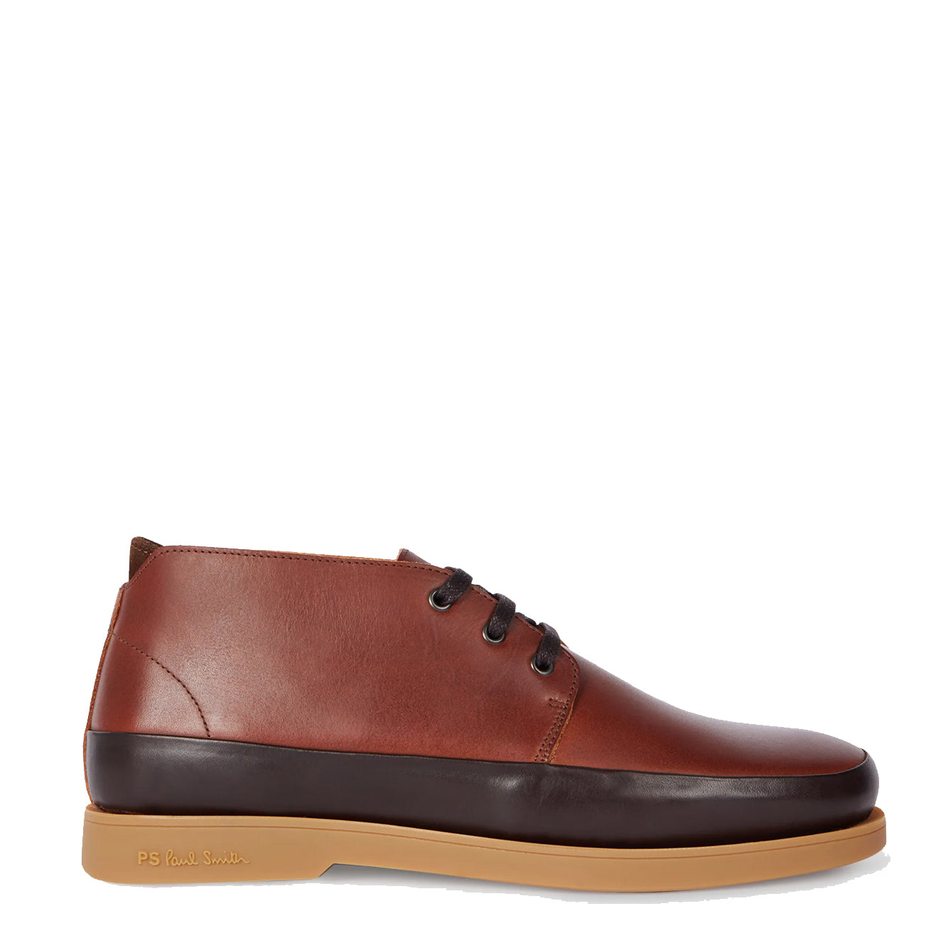 Paul Smith Leather Crane Chukka Boots Tan - Parasol Store