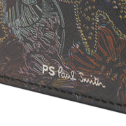 Paul Smith Leather Credit Card Wallet Black - Parasol Store