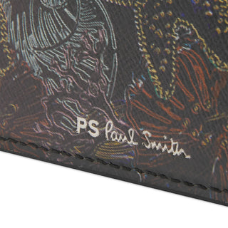 Paul Smith Leather Credit Card Wallet Black - Parasol Store