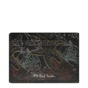 Paul Smith Leather Credit Card Wallet Black - Parasol Store