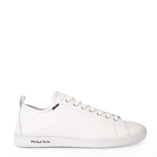 Paul Smith Leather Miyata Trainers White - Parasol Store