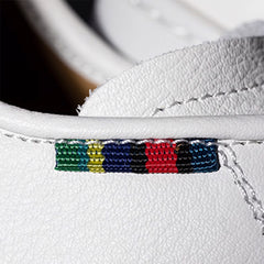 Paul Smith Leather Miyata Trainers White - Parasol Store