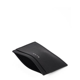 Paul Smith Leather Pixelated Mini Card Holder Black