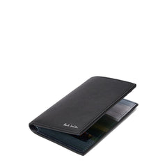 Paul Smith Leather Pixelated Mini Card Wallet Black - Parasol Store