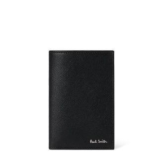 Paul Smith Leather Pixelated Mini Card Wallet Black