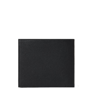 Paul Smith Leather Pixelated Mini Interior Billfold Wallet Black